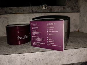 Foxtale De-tan Glow Purple Mask