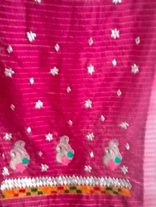 New Zari Work Dress Material Kapda Garara Dres