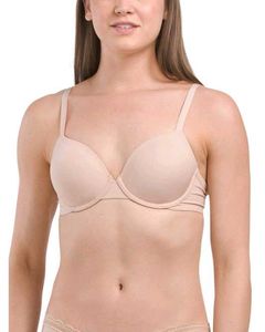 Beige T-shirt Bra