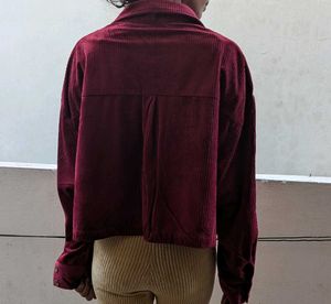 Maroon Velvet Jacket (Smart Girl)