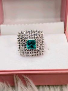 Pure Silver Ladies Ring