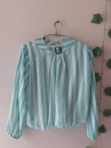 Blue Summer Top