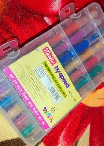 Gel Pen Set - Rainbow Colors! With Box
