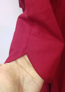 Elegant Maroon Maxi Dress