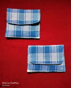 Two compartment pouch