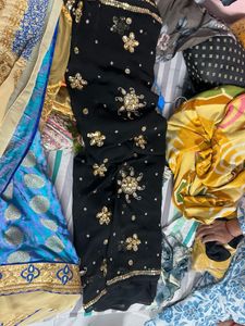 Women Saree Heavy Work