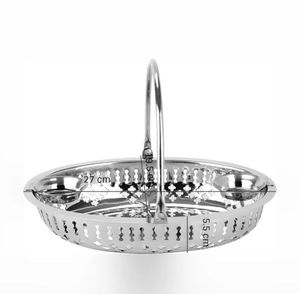 Pooja thali Basket Stainless Steel
