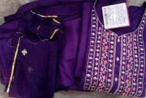 🌺2 Embroidered Kurta Set🌺💜❤️