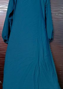 Grey Long Sleeves Abaya