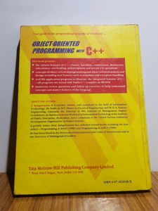 Object Oriented Programming with C++