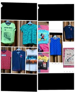 Combo Of 10 Tshirt For 7  To 8 Year Boys
