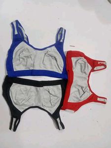 Comfy Women Girls Sports Non Padded Bra