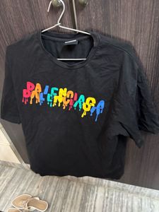 Balenciaga Tee - Colorful Drip