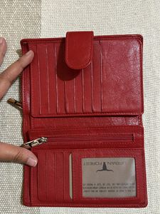 Wine Red Rare Urban Forest Wallet