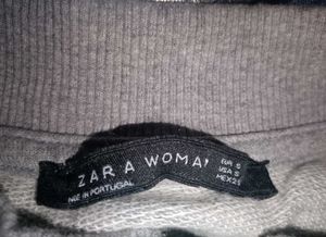 Zara Original Ripped Sweatshirt