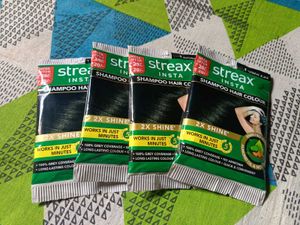 Streax Insta Shampoo Hair Color