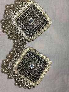 Stud &amp; Jhumka Earrings Set