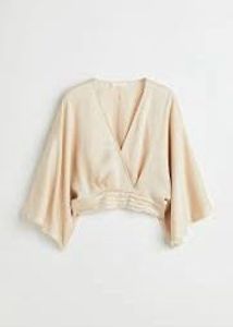 H&M Elegant Cream Top