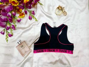 Tradie Black Sports Bra