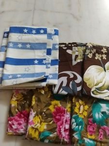 7 Pillow Covers Of 3 Different Prints