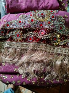 Pink Shimmer Embroidered Lehenga Choli