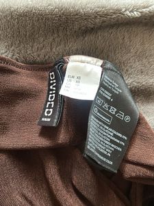 Brown Halter Crop Top