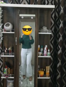 White Korean trousers