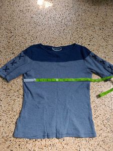 Karen Scott Striped Tshirt