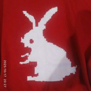 Red Rabbit Graphic Tee