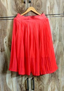 Rust Colour Skirt Size-28-30