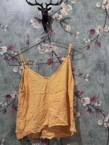 Forever 21 Yellow Tank Top