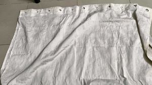 Beige Balcony Curtain