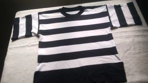 Black &amp; White Stripes Top