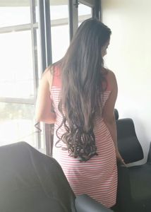 People  Brand Striped A-Line Dress