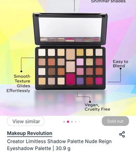 New Makeup Revolution Palette