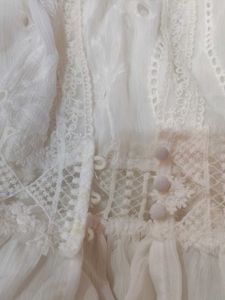 Vintage-Inspired White Maxi Dress NEW!!! 🤍