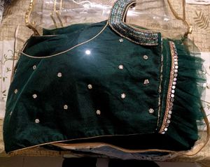 Emerald Green Lehenga