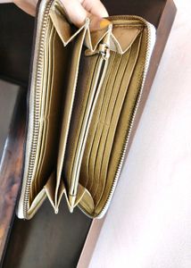 Michael Kors Pale Gold Continental Leather Wallet