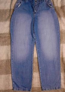 Women’s Blue Baggy Jeans (Code 5 )