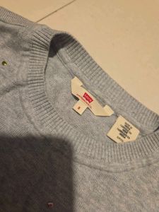 Levi&#39;s Gray Embellished Sweater
