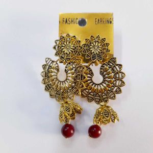 New Jhumka And Earing Set