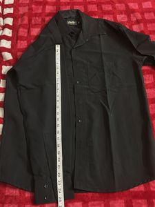 Black Long Sleeve Button Down Shirt