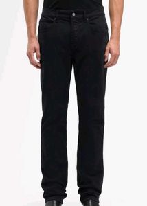 Men United Color of Benetton Black Straight Jeans