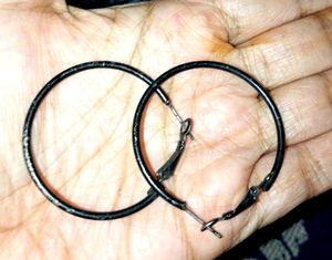 Hoop Earrings Pair
