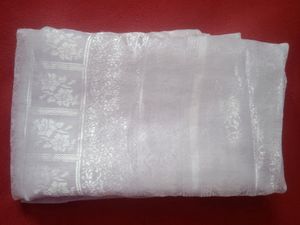 Beautiful Lavender Organza Saree