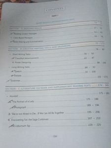 English Core Class XI 11 Cbse Book