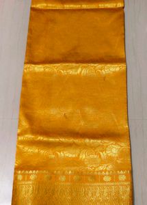 Elegant Yellow Saree