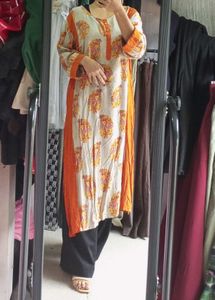 Orange 🍊🧡 Kurta