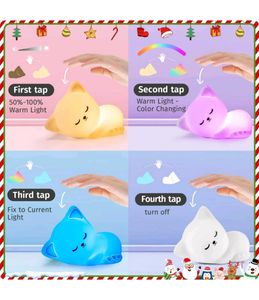 Cute Cat Night Light