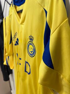 Al Nassr cr7 scarf and new seasons football jersey